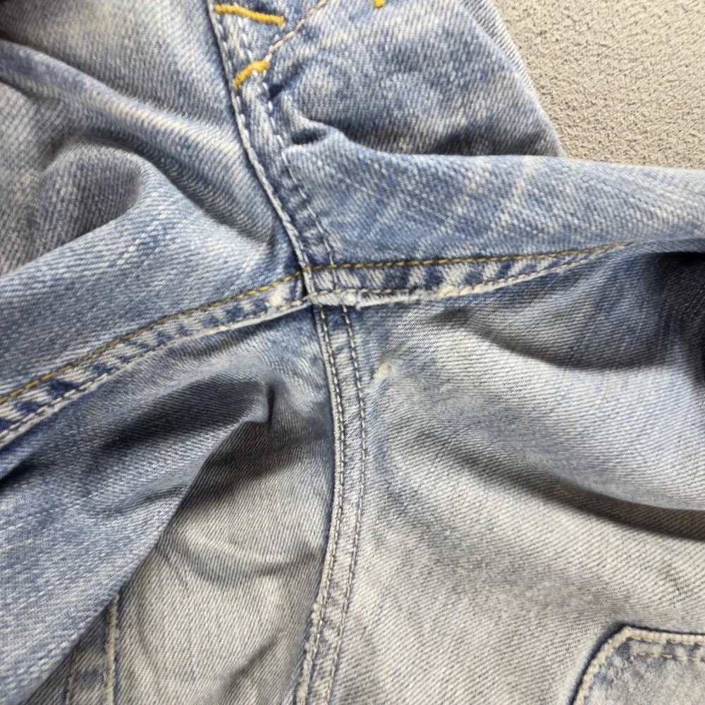 Diesel Jeans Mens 29x32 Blue Safado Regular Slim Straight Altered Hem 0810N